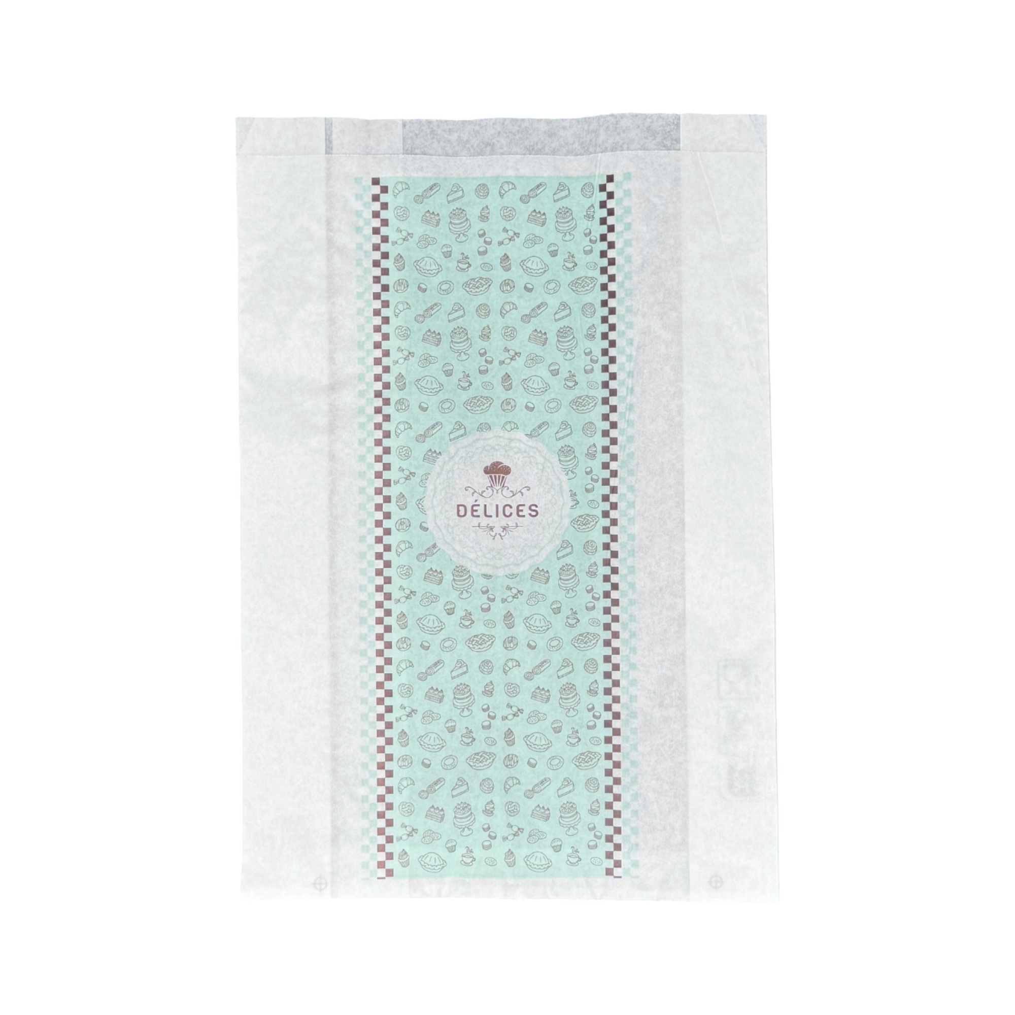 Sac 107 Délice pour brioche et croissants papier ingraissable 25x34 cm